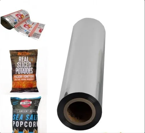 15mic-50mic Thickness Metallized BOPP/CPP/PET Film for Flexible Chips Packaging