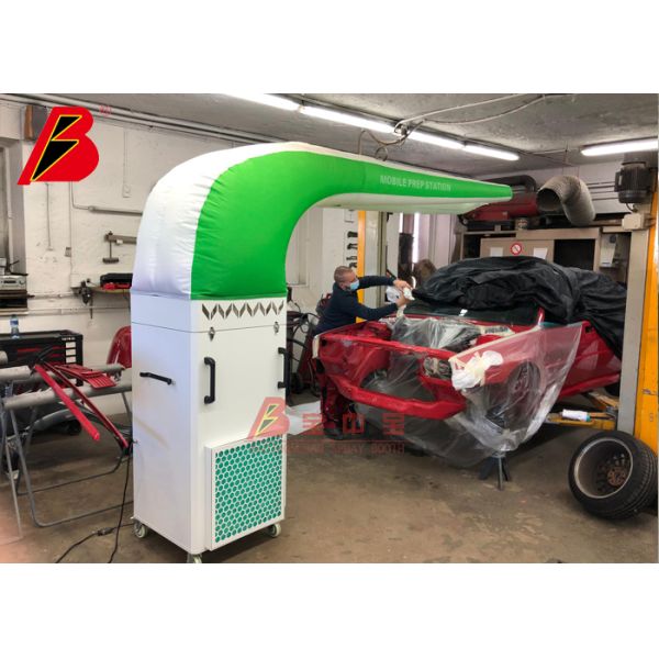 Portable Car Polish Equipment Preparation Cabinet Movable Painting Cabinet