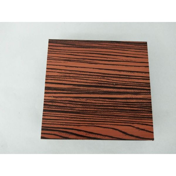 Formability Wood Grain Aluminium Profiles Anodizing High Surface Brightness
