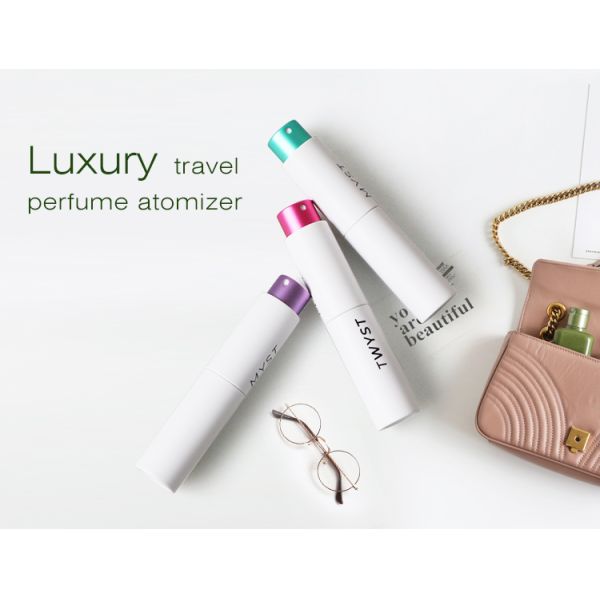 8ml 10ml 20ml mini refillable perfume atomiser spray bottle empty cosmetic container with fine mist sprayer