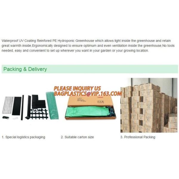 Indoor 5'X5' Hydroponic Grow Tent Kits Mylar Grow Tent 600D Gardening