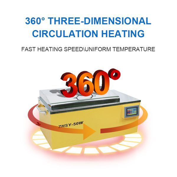 Customized Support Stainless Steel Water Bath Shaker for Three-dimensional Circulation