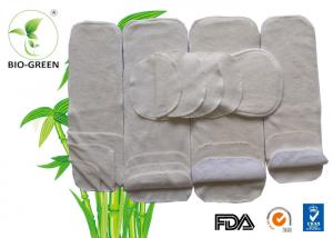 Anti Leak Charcoal Cloth Diaper Inserts , Absorb Charcoal Bamboo Diaper Inserts