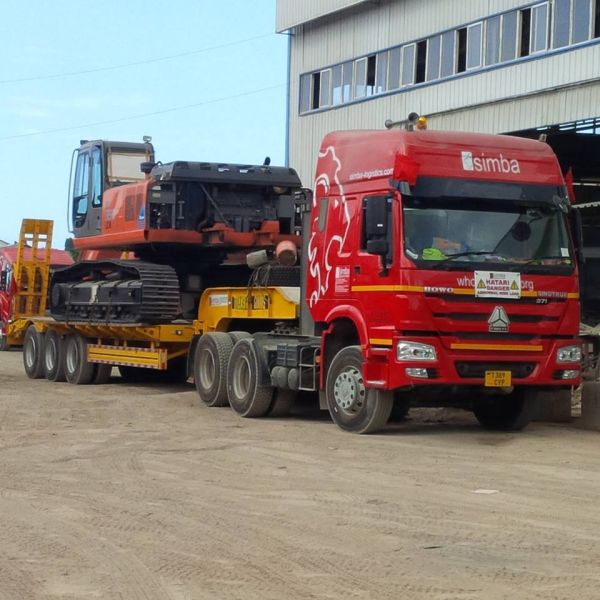 50 Tons Used Howo Dump Truck , Used Flatbed Trucks Prime Mover Truck Head