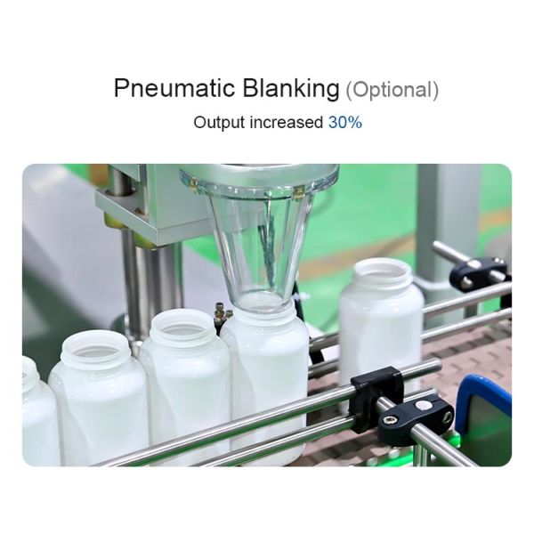 PLC Automatic Counting Machine For Tablet Capsule Gummy Counting Rate > 99.8%