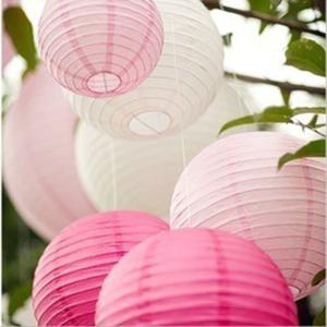 Quality Hot sale pink chinese handmade paper lantern for sale