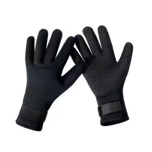 Quality 3mm Neoprene Anti Slip Waterproof Scuba Gloves Adjustable Neoprene Diving Gloves for sale