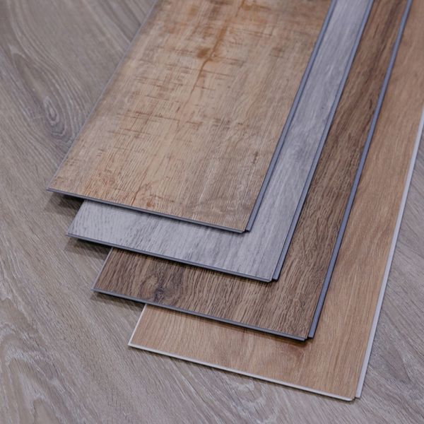 Supply Real Wood Veneer SPC Flooring with Advanced Click System and SPC Rigid Core