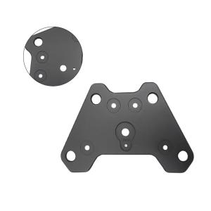 Aluminum Alloy Motor Mounting Base , Polishing CNC Processing Services