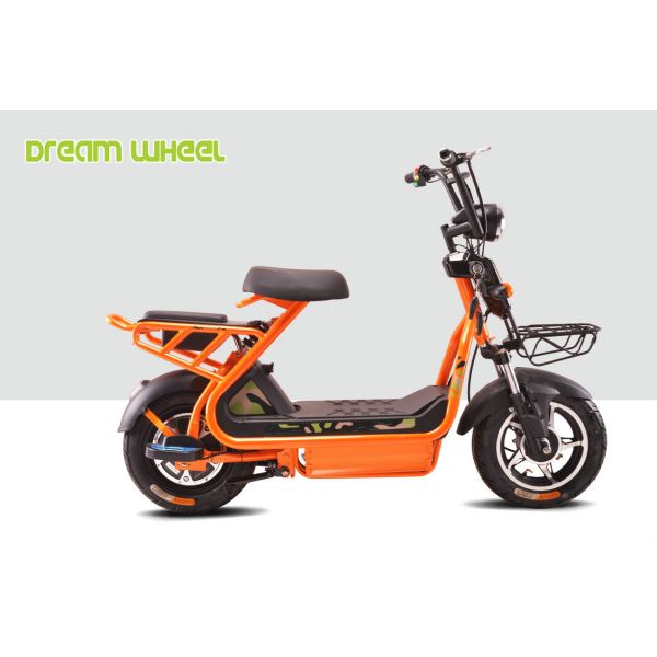 CE 500W Min Pedal Assisted Electric Scooter Sports Style Simple 14" X 3.2 Tubeless