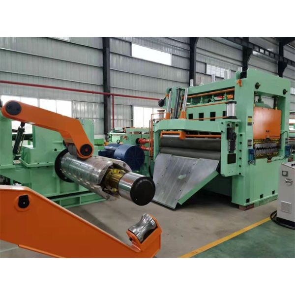 High Speed Metal Cut To Length Machine Rotary Shear Flying Cut To Length Line 0.3-3 X 1600