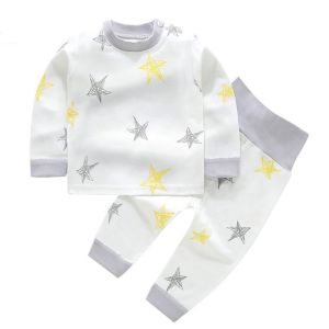 Long Sleeve Children'S Pajamas Sets