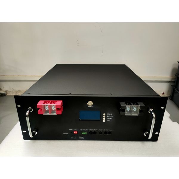 Stackable 48V 100Ah Lifepo4 Battery 51.2V 100Ah Rack Mount 10 Years Life