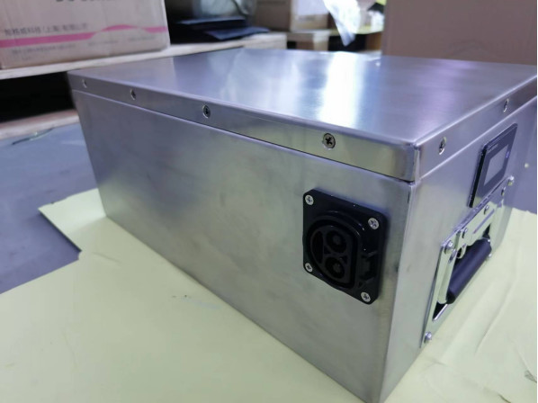 72V 30AH Lithium Ion Battery Pack With LCD Display RS485 For Electric Motorcycle Tricycle