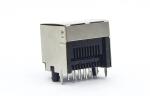 14.80mm 10 Pin Ethernet Connector Without Led And Transformer Pbt Ul94v-0