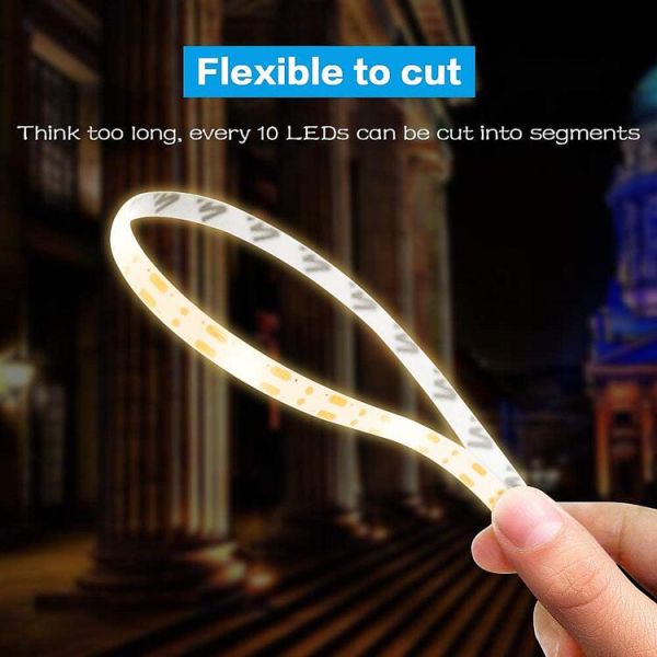 5m 10m LED Solar Strip Light Waterproof 2700K Flexible For Tree Wrapped Yard Decor