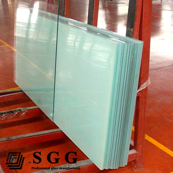 Top quality 8mm frosted privacy laminated glass