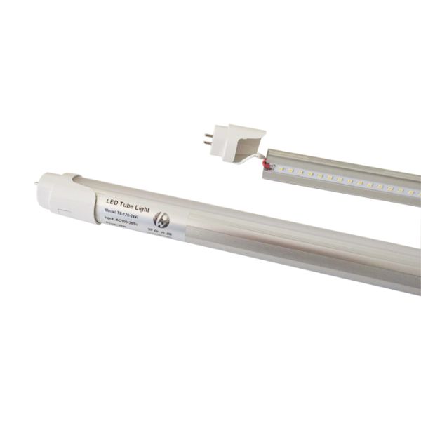 Aluminum 42W 5000K 78V 3300lm 2835 CSP Full Spectrum T8 Bulbs