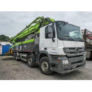 2018 Zoomlion Used 56m Truck Mounted Concrete Pump Fully Hydraulic
