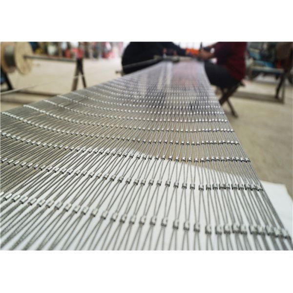 Rustproof SS Rope Mesh 1.2mm Reinforcing Metal Mesh For Climbing Plants