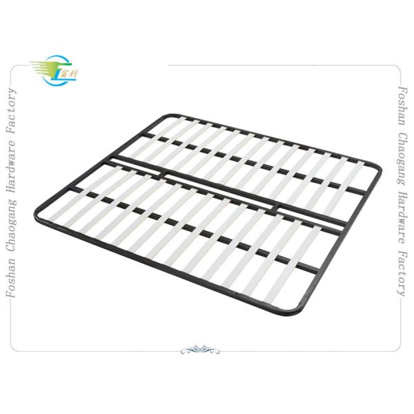 Morden Metal King Size Slatted Bed Frame , Strong Foundation Bed Frame