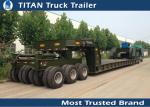 Special Transportation 150 ton lowboy Heavy Haul Trailers with 4 lines 8 axles