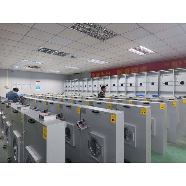 0.3um Clean Room Fan Filter Unit , AC 110V 220V 200W FFU Fan Filter