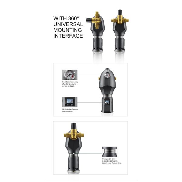 IMRITA Flushable Sediment Water Filter