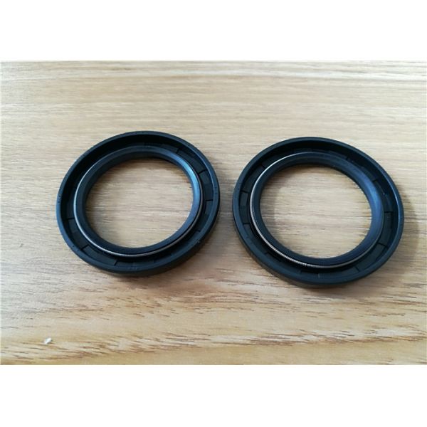 25*35*8 Double Lip Rubber Shaft Seals With Spring , Oil Seals Eco Friendly