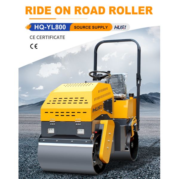 2100*940*1500mm Durable 1 Ton Mini Asphalt Road Roller Compactor for Food Beverage Shops