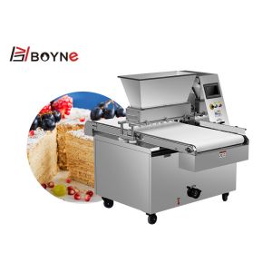 1200w Commercial Cake Production Line Bakery Filling Machinery