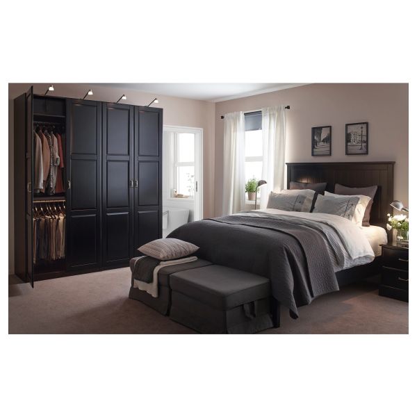 Home Customized Swing Door Wardrobe Bedroom Furniture Wardrobe 18mm MFC