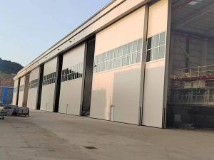 China Prefabricated Metal Aircraft Hangars Painted  Galvanized Surface on sale