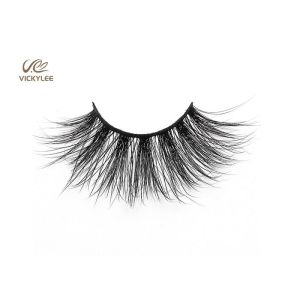 Quality Natural Black 100% Handmade 0.06 5D Hybrid Lashes for sale