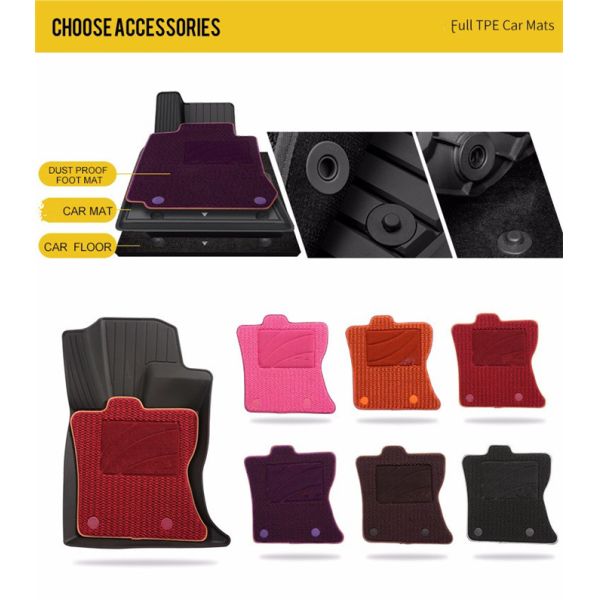 Odorless Lexus NX 56cm Heavy Duty Rubber Car Mats