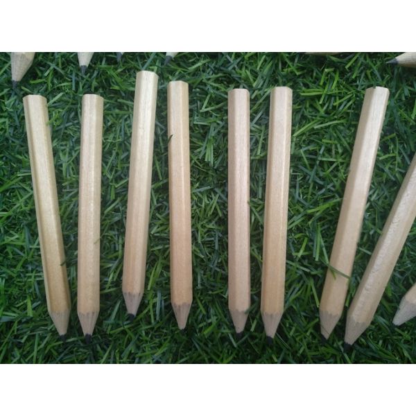 hexagon golf pencil , Hexagonal golf pencil , golf pencil , wooden pencil eraser , wood golf pencil