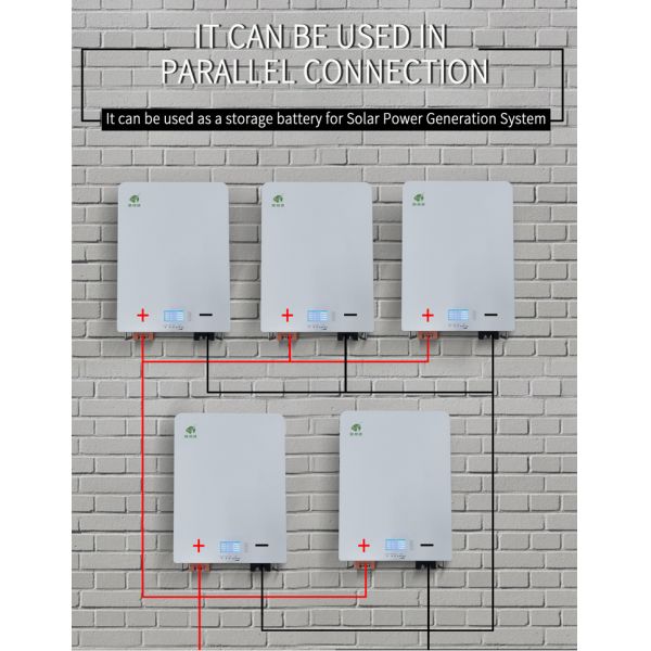 Off Grid Solar PV 100ah Lithium Battery Pack 48V Lifepo4 IP20