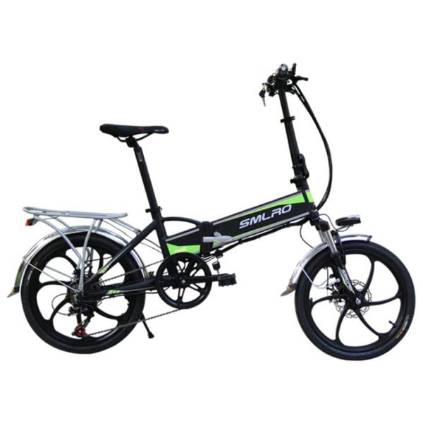 Large Capacity Electric Pedal Bike , 48v 350w Fold Up Electric Bike For Adult