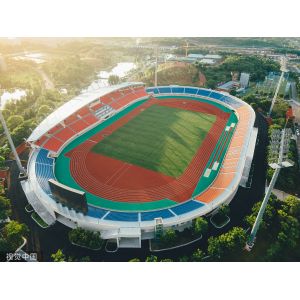 Recyclable Permeable Synthetic Rubber Running Track Durable 13MM