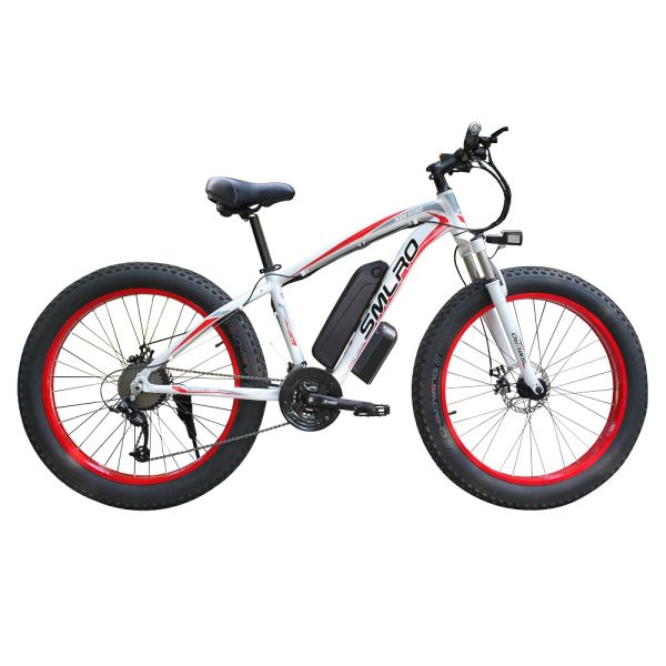 ODM 26 Inch Fat Tire Electric Bike With 48V 17.5AH Lithium Battery