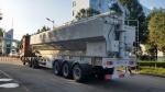 CLW high quality power auger 25tons bulk feed transportation trailer for sale,