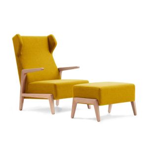 Boomerang Chill Lounge Chair and ottoman