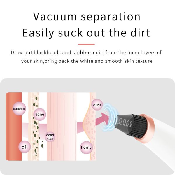 Multi Function Fcial Pore Cleanser Blackhead Acne Remover Electric Vacuum Suction Tool