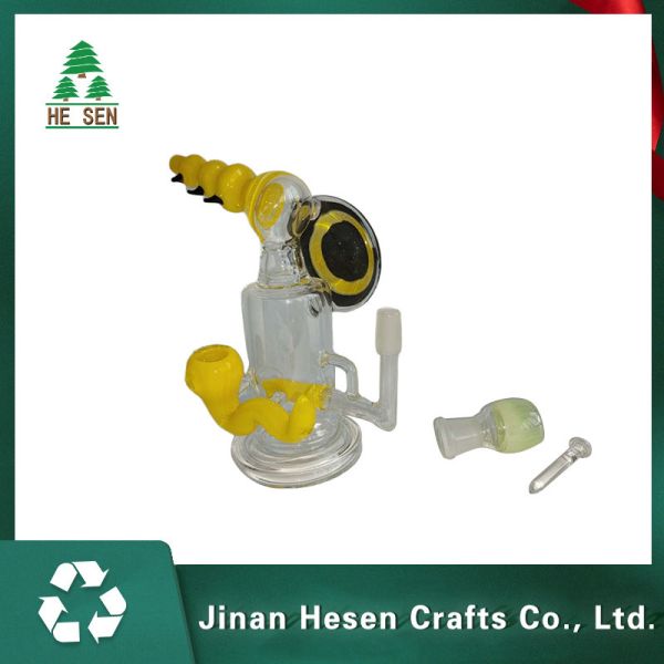 Recycler Water 7.5 Inch Hydrochloride Borosilicate Glass Bongs