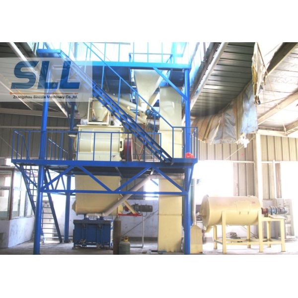Carbon Steel Material Dry Mortar Mixing Plant Special Design For Construction Project
