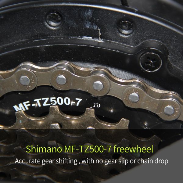 500w Electric Mountain Bike , 26"X1.95" Battery Assist Mountain Bike 13AH