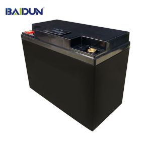 BAIDUN Solar Panel Lifepo4 12V Lithium Battery Pack DOD80%