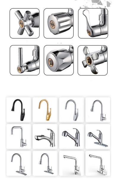 Plastic Kitchen Tap Sink Faucet Extension Hose With Wall-Mounted Installation Type