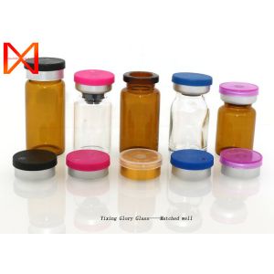 Quality Essential Oil Pharmaceutical Glass Bottles Wide Mouth Open Refillable Round for sale