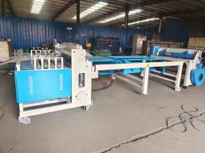 Width 4ft Wire Mesh Welder Servo Motor Pull Electric